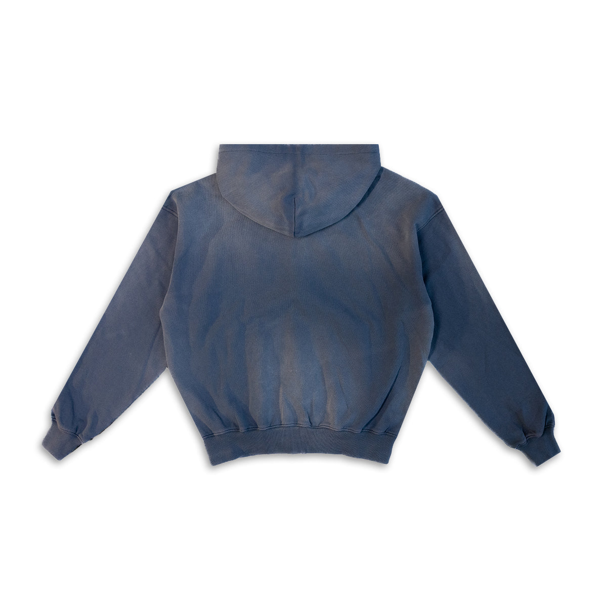 Star Zip Hoodie: Washed Blue