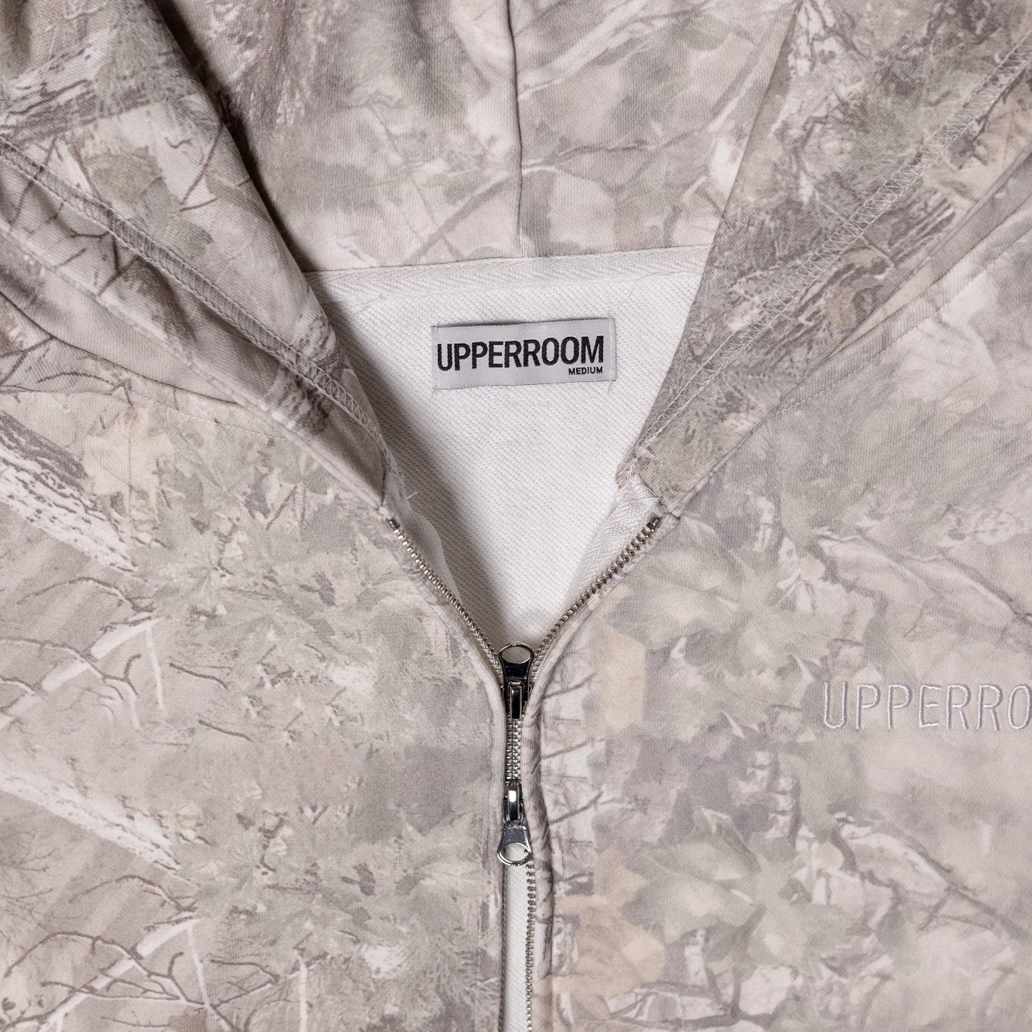 UPPERROOM ZIP HOODIE: CAMO