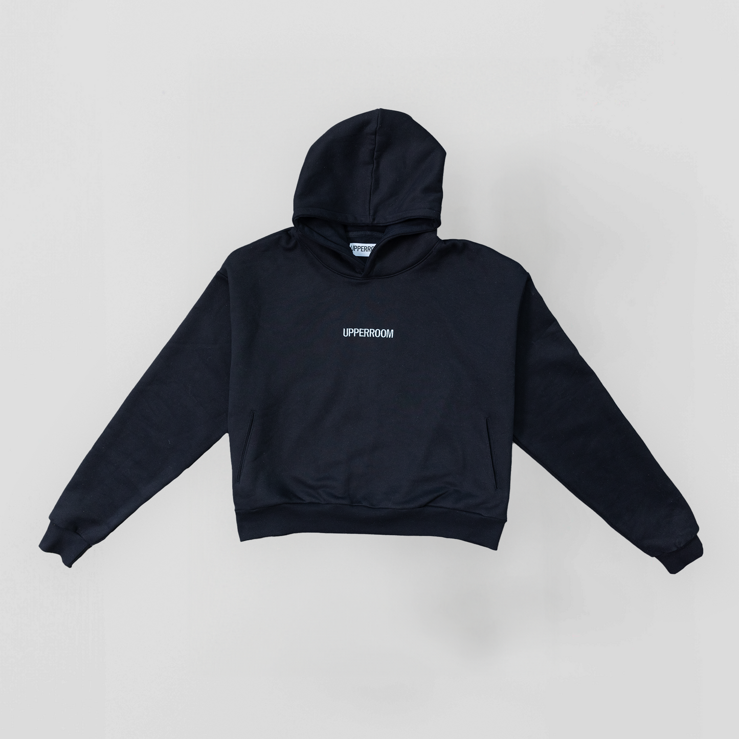 UPPERROOM HOODIE: BLACK