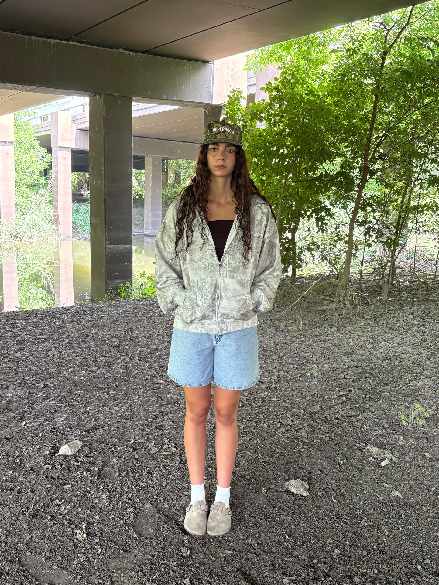 UPPERROOM ZIP HOODIE: CAMO
