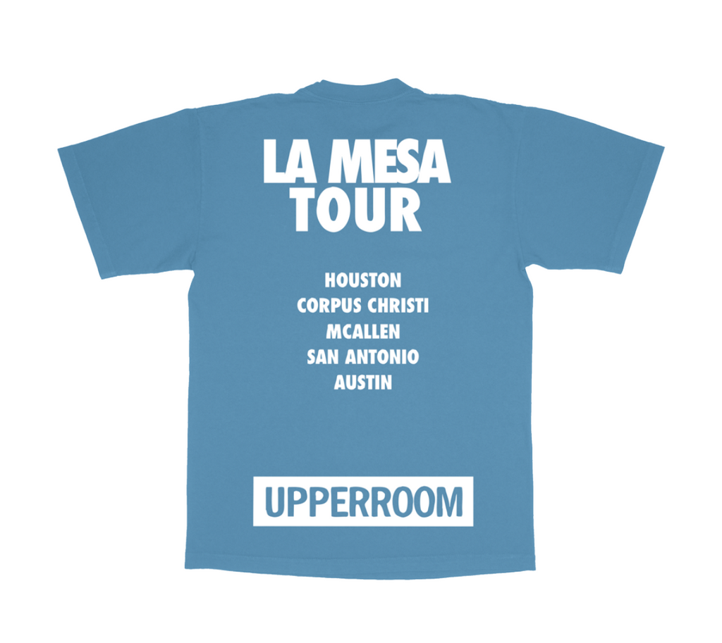 La Mesa Tour Tee: Clear Blue