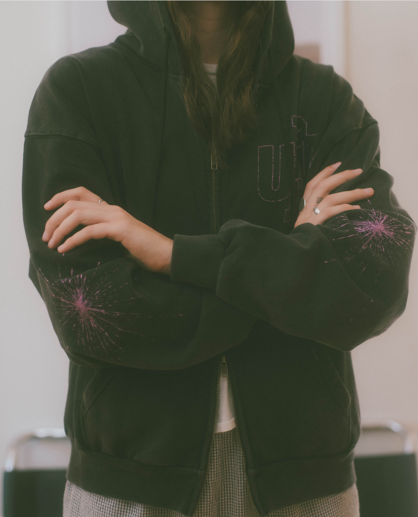 Firework Sun Faded Zip