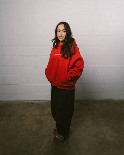 UPPERROOM HOODIE: RED