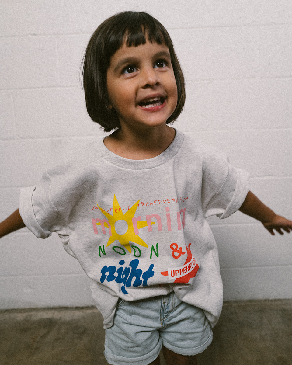 MORNING, NOON, & NIGHT KIDS TEE